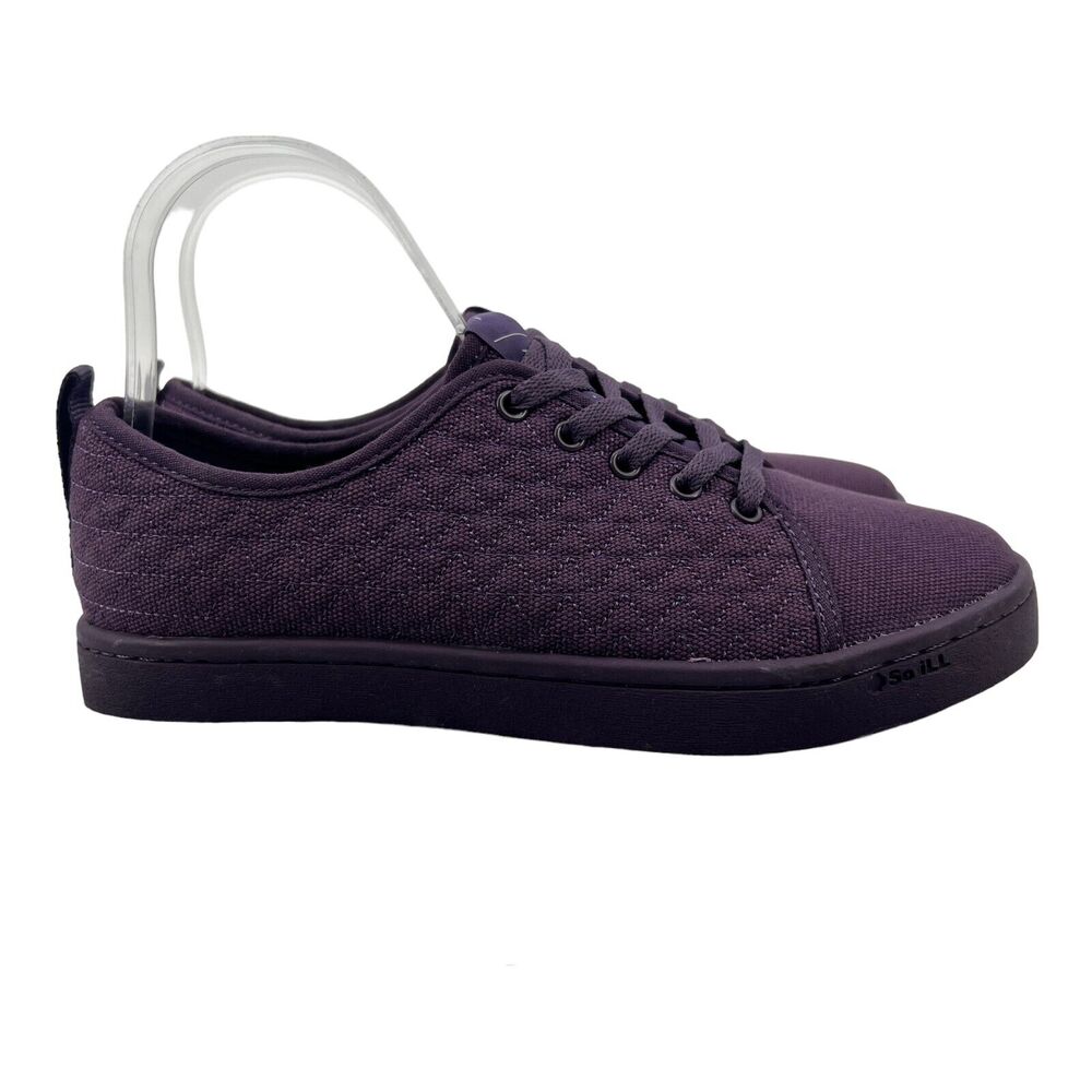 So iLL x Jason Momoa Yaya Sneaker Womens 7.5 Purple Lavender Roamer Lace Up Shoe